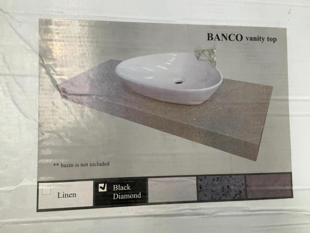 Photo '7' of Rexon - Quartz Banco Vanity Top 1200mm - Black Diamond *NEW* Photo '7' of Rexon - Quartz Banco Vanity Top 1200mm - Black Diamond *NEW*