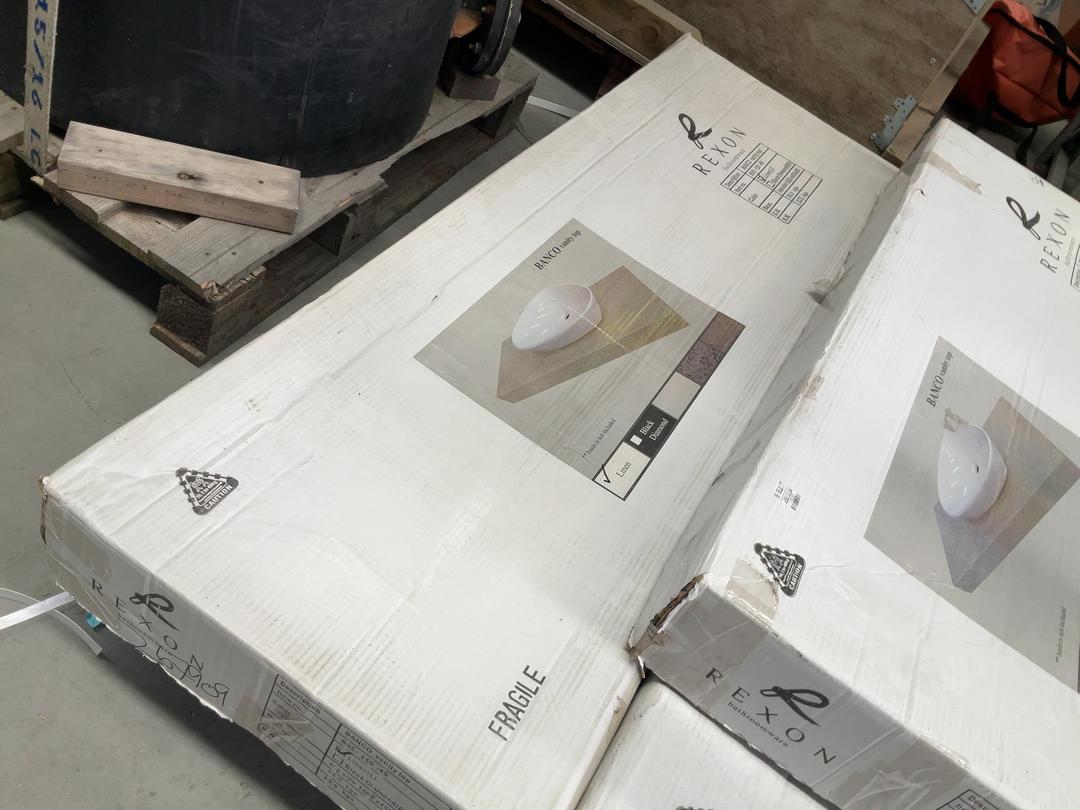 Photo '2' of Rexon - Quartz Banco Vanity Top 1500mm - Linen Photo '2' of Rexon - Quartz Banco Vanity Top 1500mm - Linen