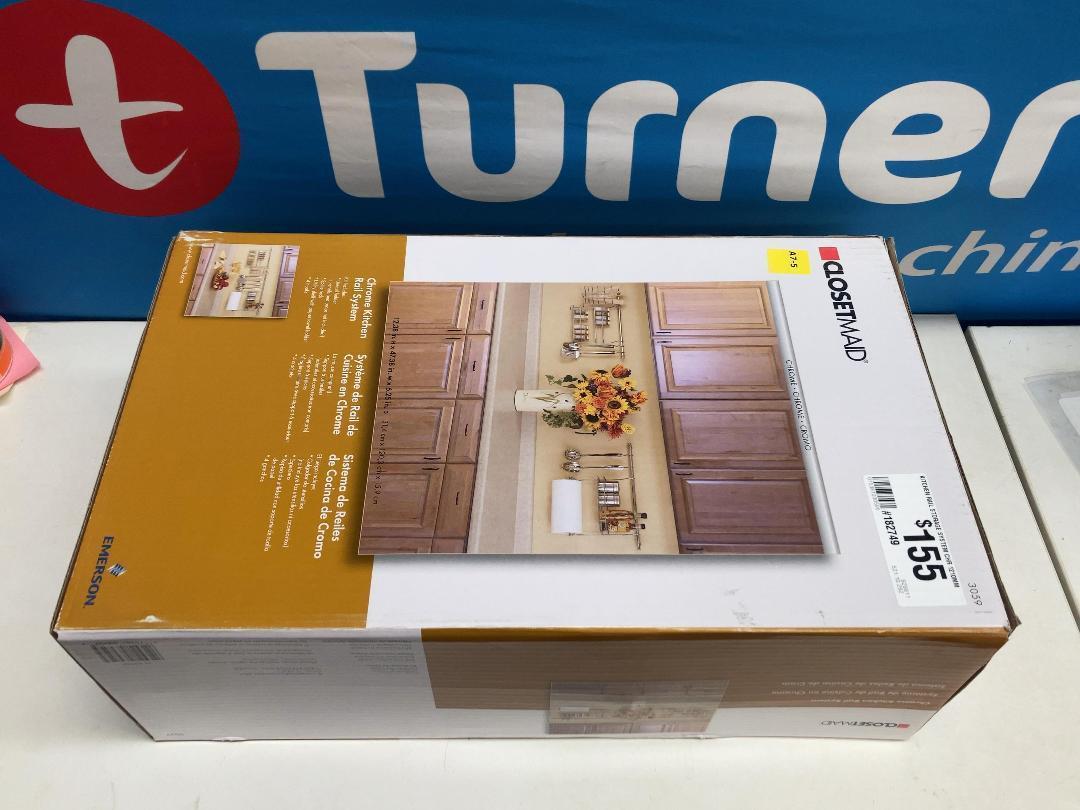 Photo '2' of Hafele Home - Kitchen Rail System 320mm - 1.21m *NEW* RRP $155 Photo '2' of Hafele Home - Kitchen Rail System 320mm - 1.21m *NEW* RRP $155