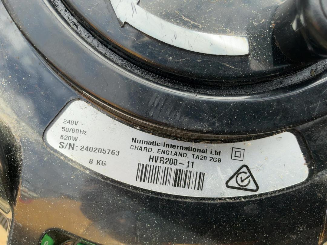 Photo '4' of Numatic HVR200 - 11 Industrial Vacuum Cleaner Photo '4' of Numatic HVR200 - 11 Industrial Vacuum Cleaner