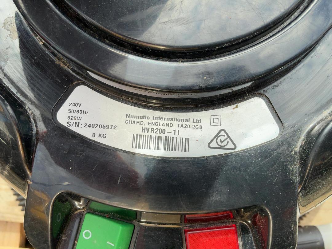 Photo '5' of Numatic HVR200 - 11 Industrial Vacuum Cleaner Photo '5' of Numatic HVR200 - 11 Industrial Vacuum Cleaner