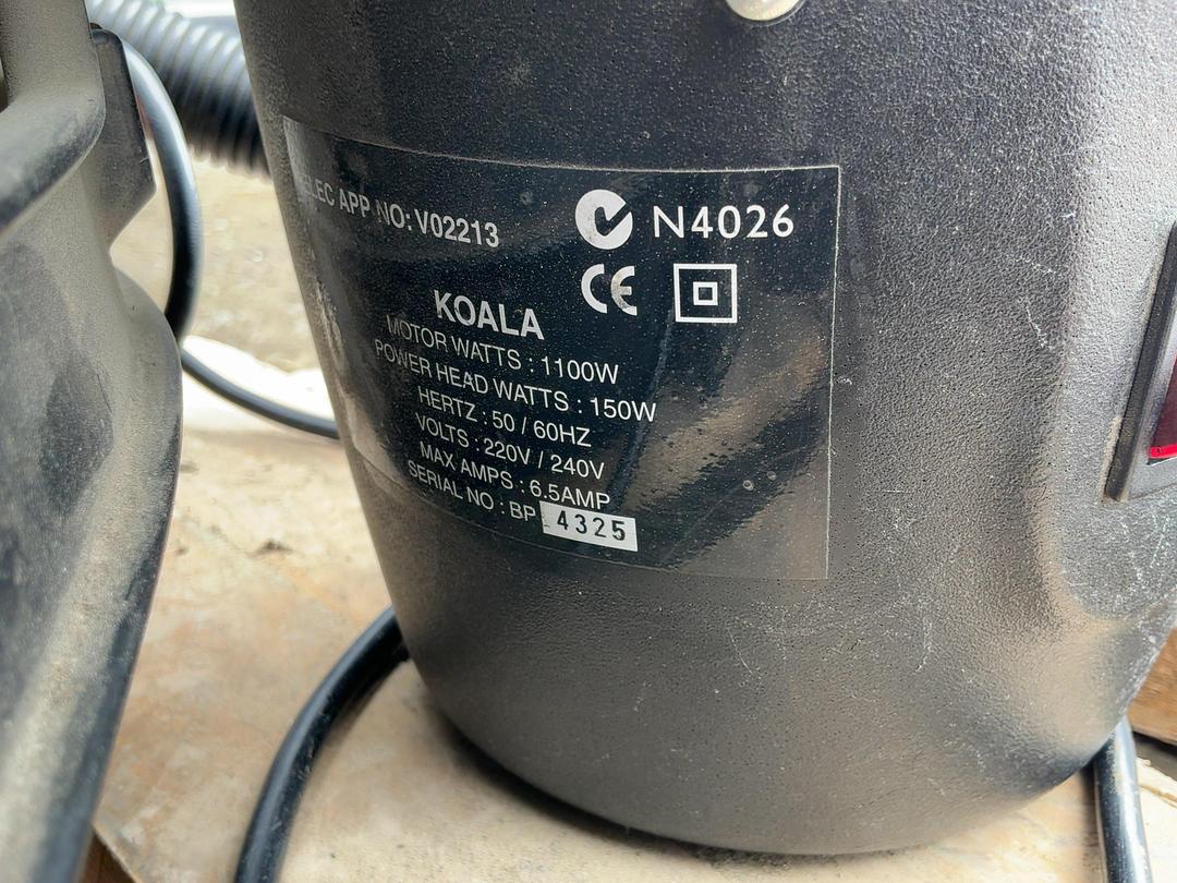 Photo '5' of Koala Polivac Backpack Vacuum Cleaner Photo '5' of Koala Polivac Backpack Vacuum Cleaner
