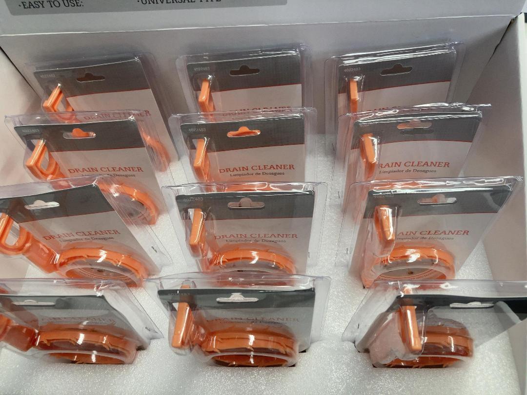 Photo '8' of Sink Snake Drain Clog RemoverTool (144pce) & Retailers Boxes *NEW* Photo '8' of Sink Snake Drain Clog RemoverTool (144pce) & Retailers Boxes *NEW*