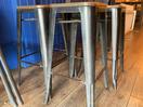 Thumbnail '5' of 4 x Tolix style wood top bar stools