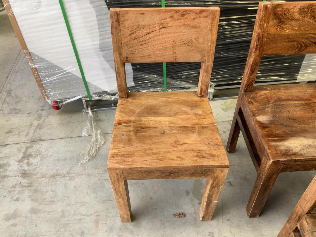 Photo '15' of 6x Vast Interior Wooden-Like Dining Chairs
