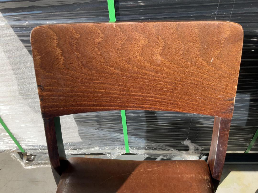 Photo '15' of 6x Brown Coloured Dining Chairs