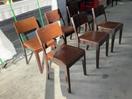 Thumbnail '22' of 6x Brown Coloured Dining Chairs