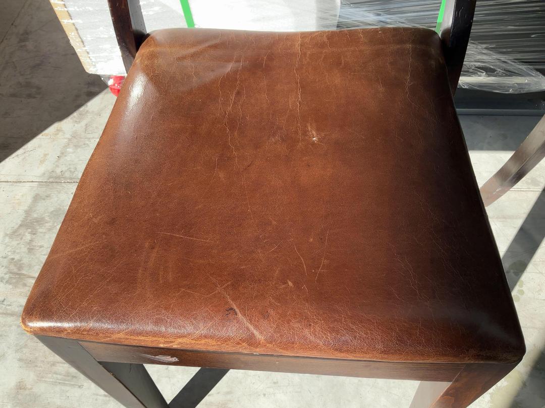 Photo '3' of 4x Brown Coloured Dining Chairs