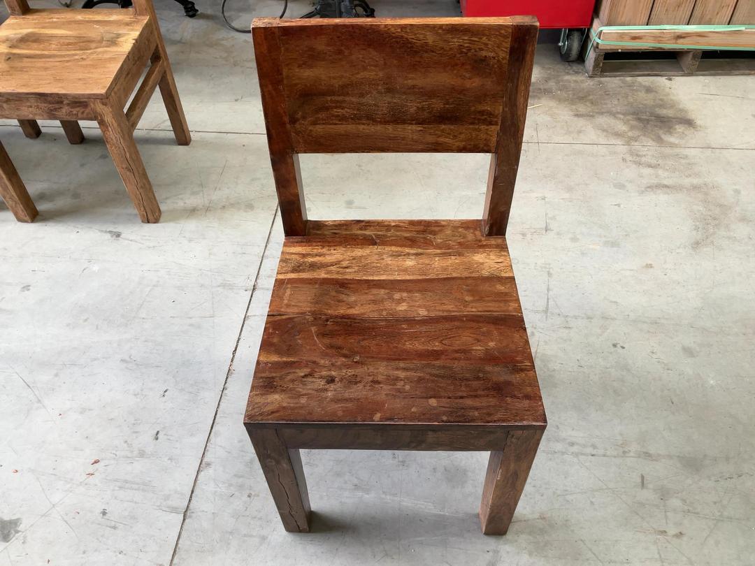 Photo '3' of 6x Vast Interior Wooden-Like Dining Chairs