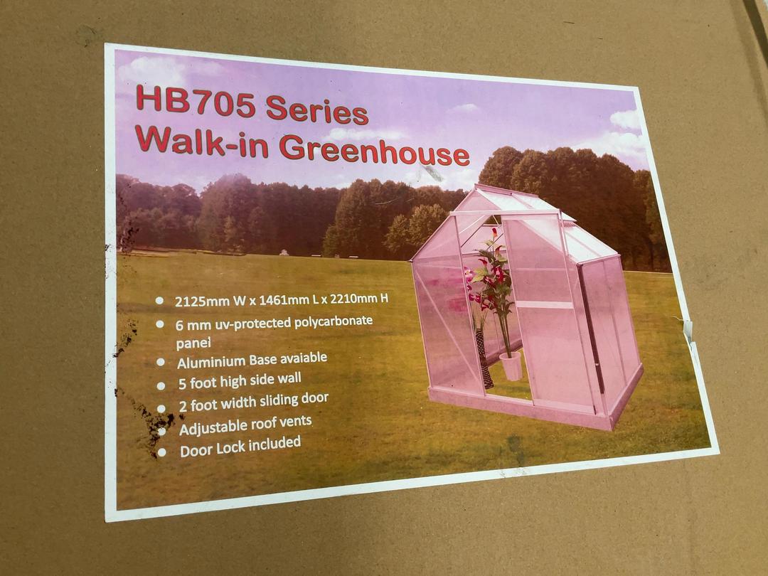 Photo '6' of HB705 Series Walk-In Greenhouse Photo '6' of HB705 Series Walk-In Greenhouse