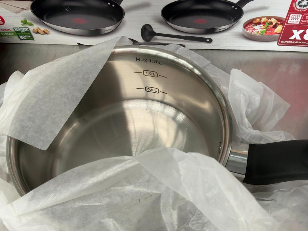 Photo '4' of Tefal 8piece Pot & Pan Set Photo '4' of Tefal 8piece Pot & Pan Set