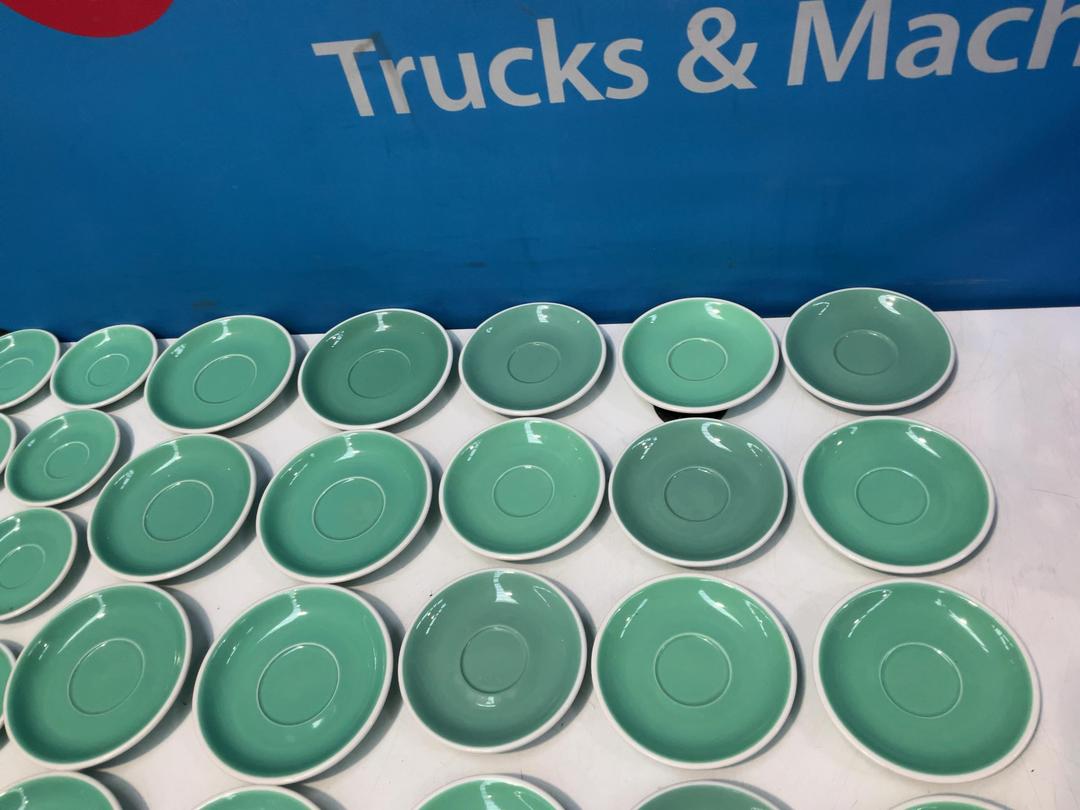 Photo '4' of Various Sized Green Coloured Saucers