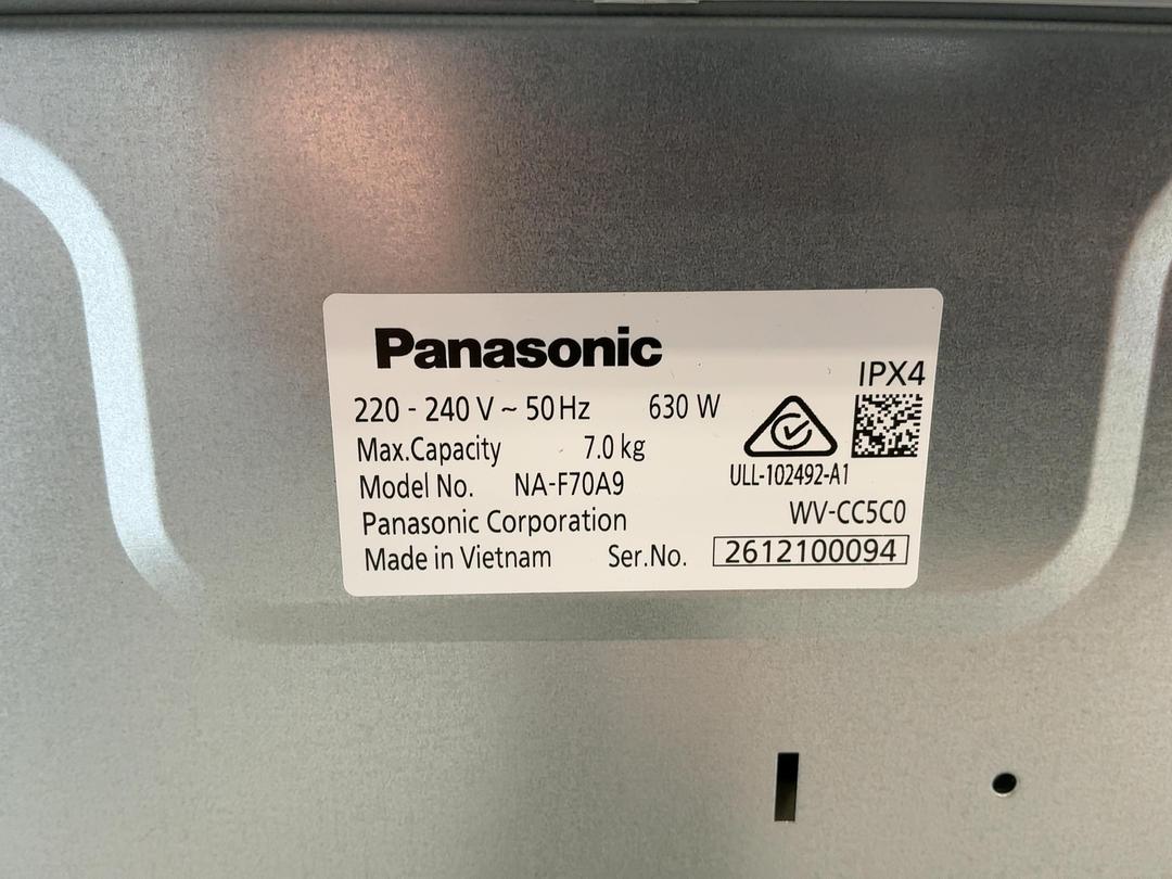 Photo '7' of Panasonic 7KG Washing Machine Photo '7' of Panasonic 7KG Washing Machine