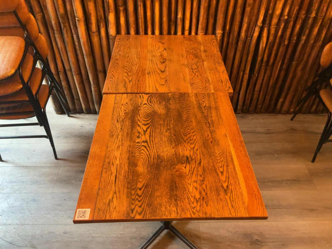 Photo '5' of 2 x Indoor Square Top Cafe Tables - 5