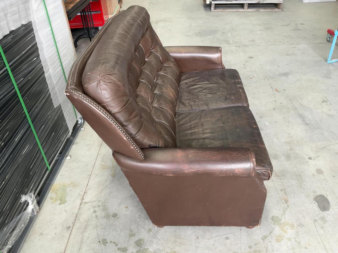 Photo '12' of Brown Coloured 2-Seater Couch