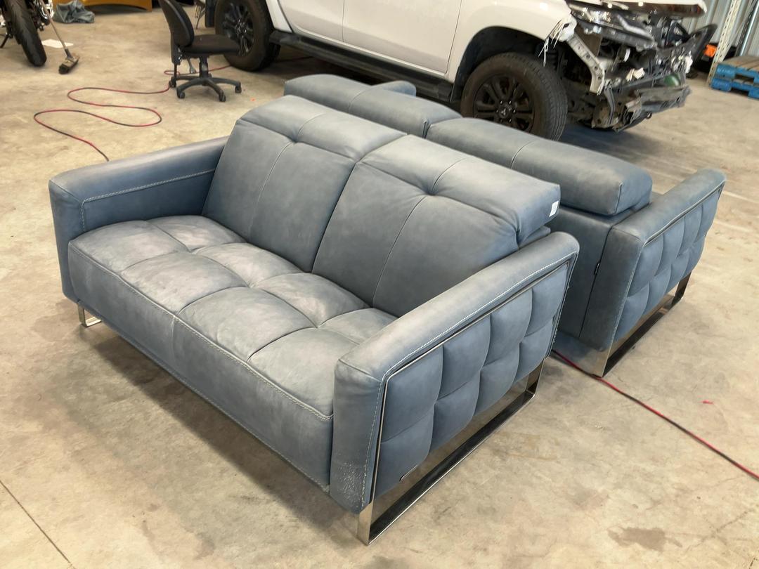 Photo '2' of Saporini Excelsior Italian Leather Couch Set Photo '2' of Saporini Excelsior Italian Leather Couch Set
