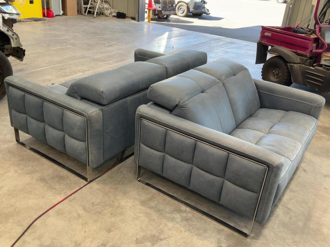 Photo '3' of Saporini Excelsior Italian Leather Couch Set Photo '3' of Saporini Excelsior Italian Leather Couch Set
