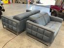 Thumbnail '3' of Saporini  Excelsior Italian Leather Couch Set