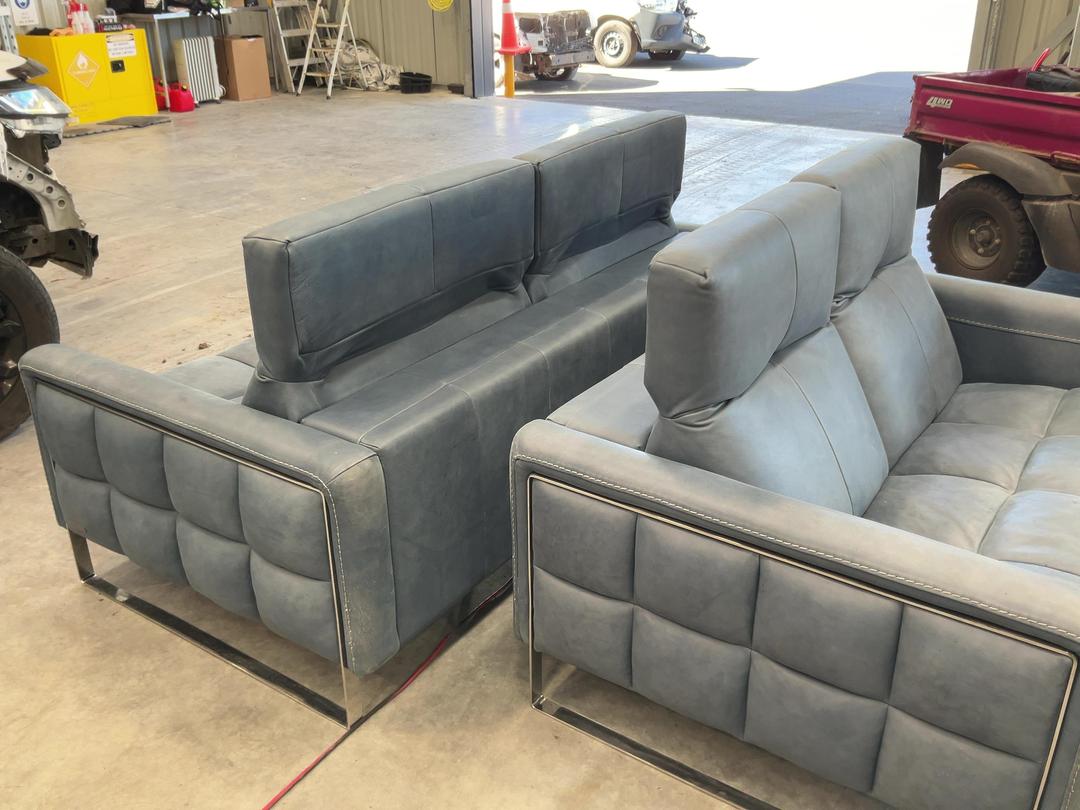 Photo '5' of Saporini Excelsior Italian Leather Couch Set Photo '5' of Saporini Excelsior Italian Leather Couch Set