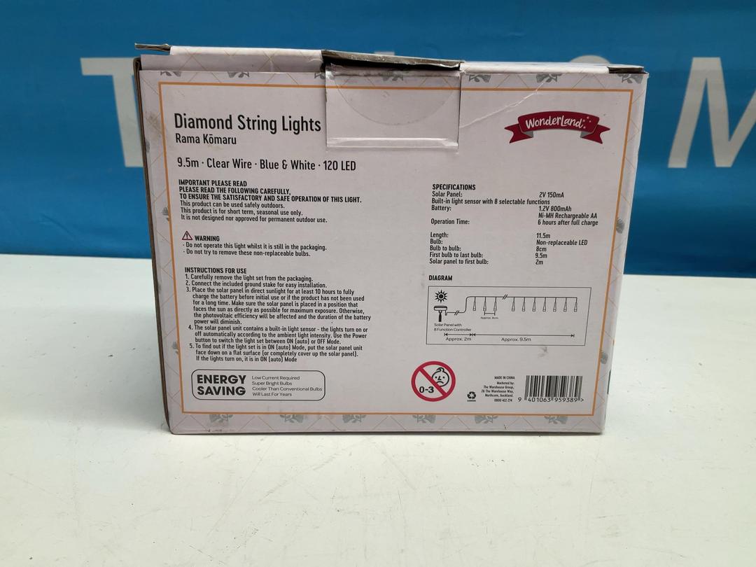 Photo '3' of Wonderland diamond string lights
