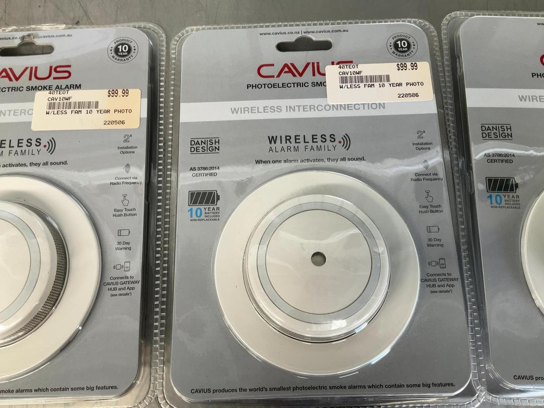 Photo '3' of 3x Cavius Smoke Alarm Photo '3' of 3x Cavius Smoke Alarm