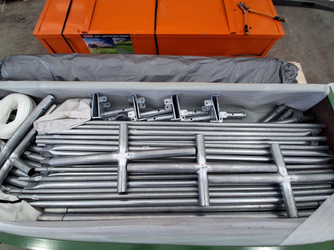 Photo '2' of Container Shelter / Hot Dip & Galvanised Tubing Photo '2' of Container Shelter / Hot Dip & Galvanised Tubing