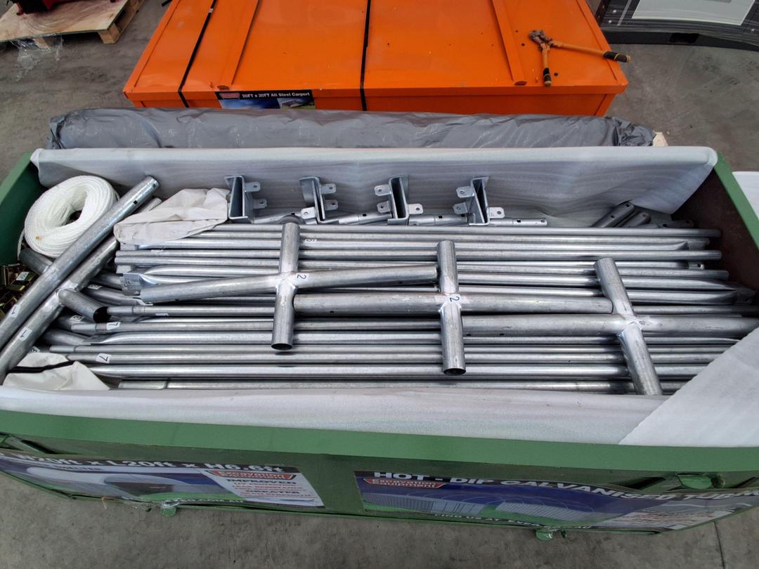Photo '3' of Container Shelter / Hot Dip & Galvanised Tubing