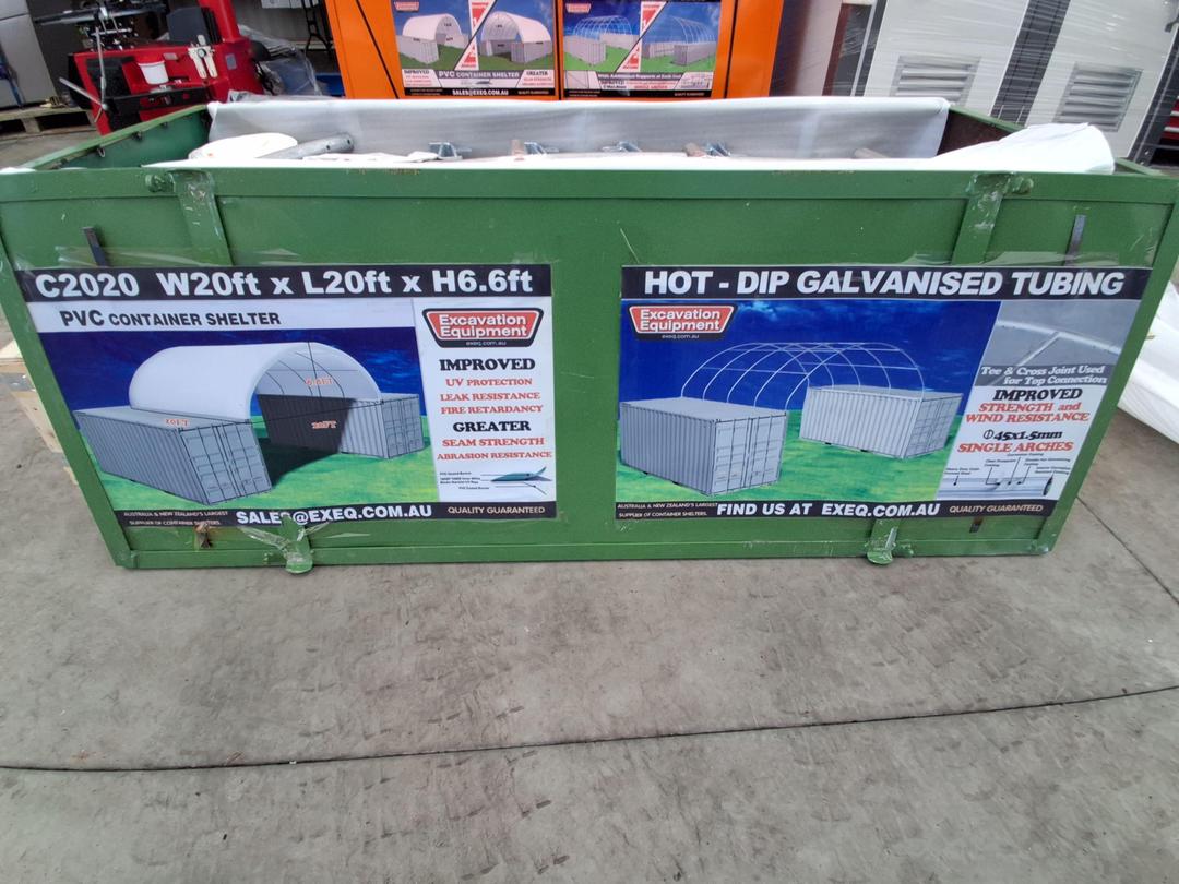 Photo '2' of Container Shelter / Hot Dip & Galvanised Tubing