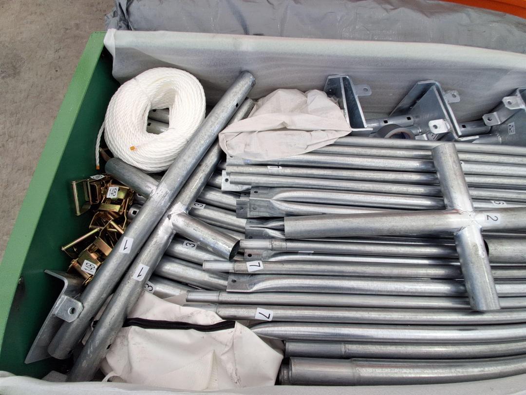 Photo '3' of Container Shelter / Hot Dip & Galvanised Tubing Photo '3' of Container Shelter / Hot Dip & Galvanised Tubing