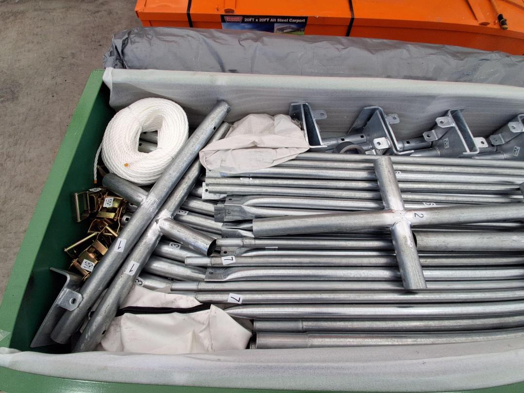 Photo '3' of Container Shelter / Hot Dip & Galvanised Tubing