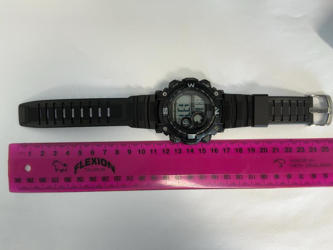Photo '6' of Black digital watch