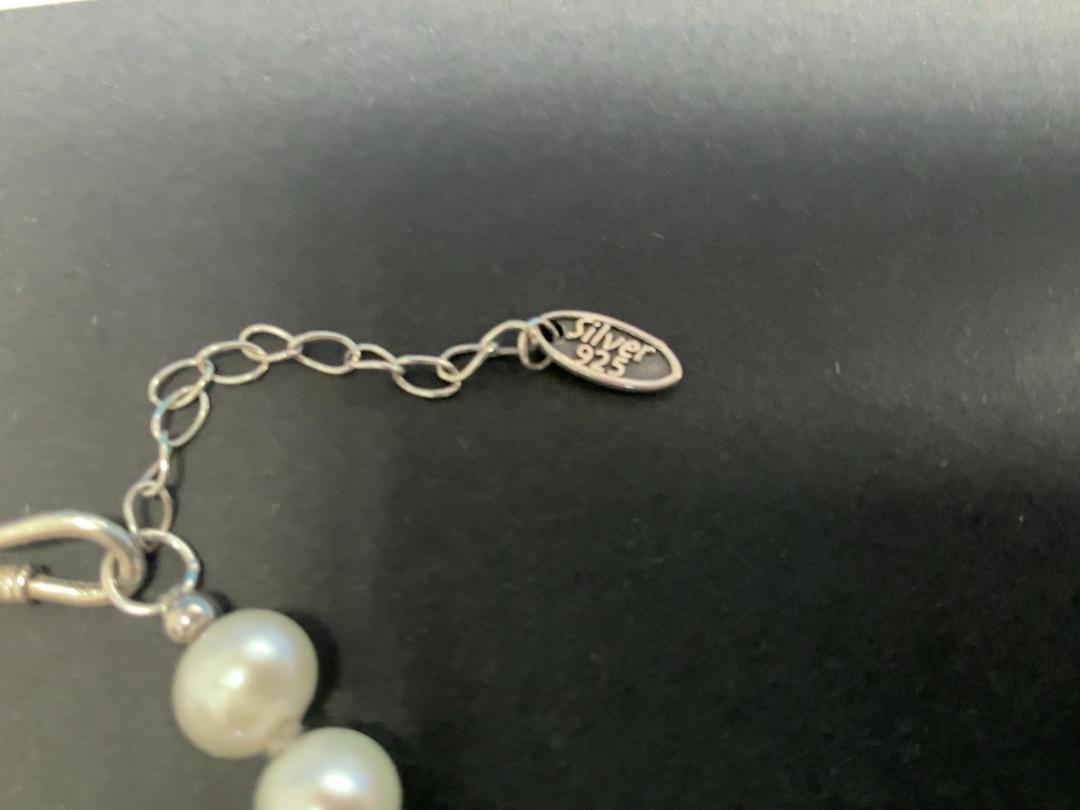 Photo '3' of Silver Pearl Bracelet Photo '3' of Silver Pearl Bracelet
