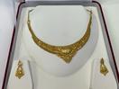Thumbnail '3' of 22 Carat Gold Necklace and Earring Set 24.19g