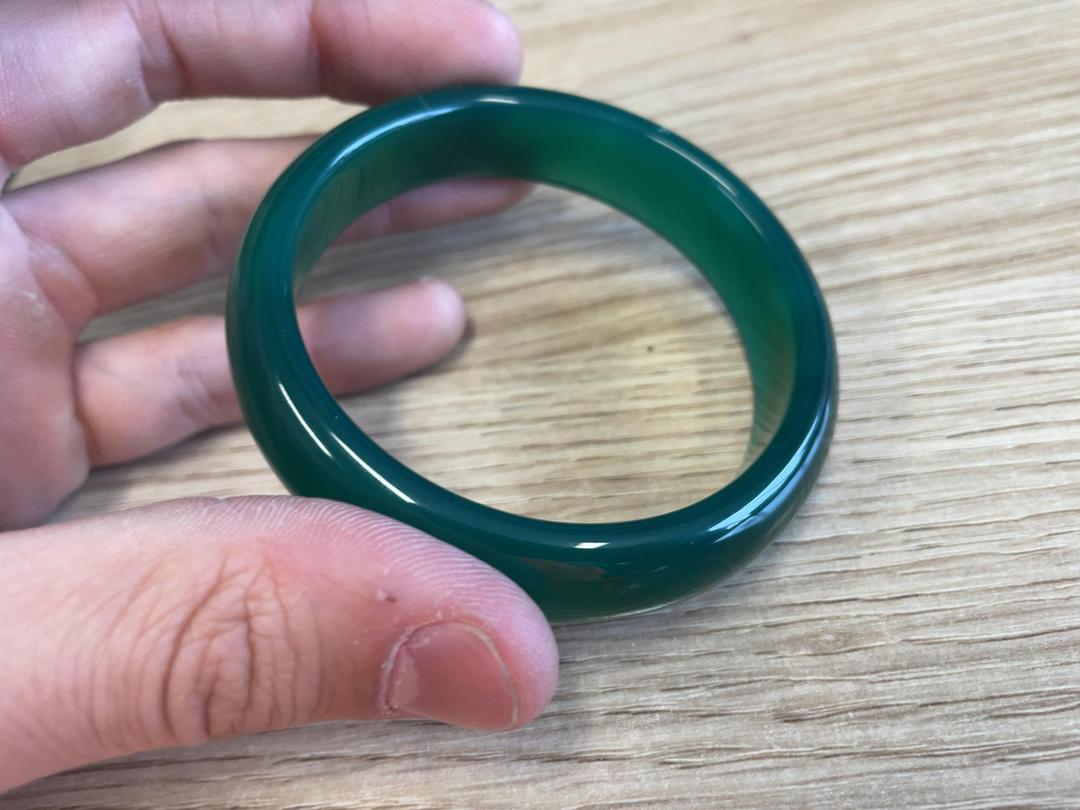 Photo '3' of Jade Bangle Photo '3' of Jade Bangle