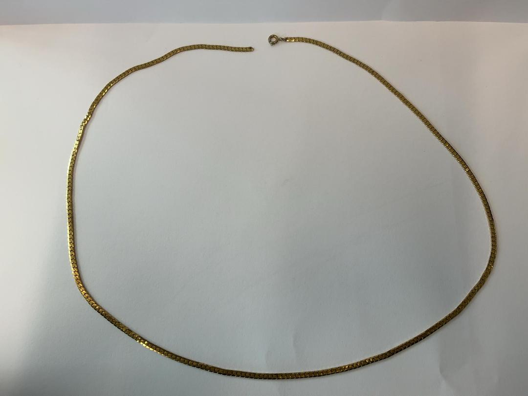 Photo '2' of Gold Coloured Snake Style Necklace Photo '2' of Gold Coloured Snake Style Necklace