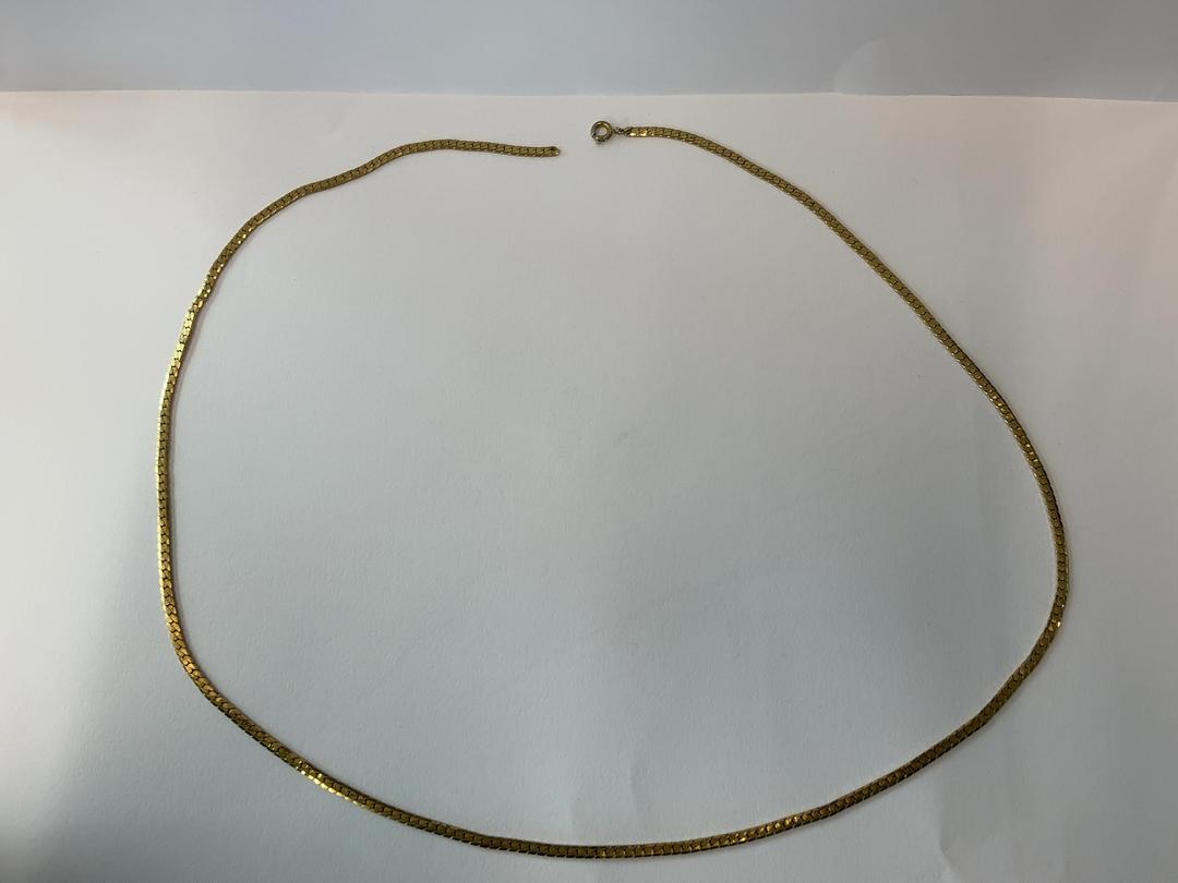 Photo '3' of Gold Coloured Snake Style Necklace Photo '3' of Gold Coloured Snake Style Necklace
