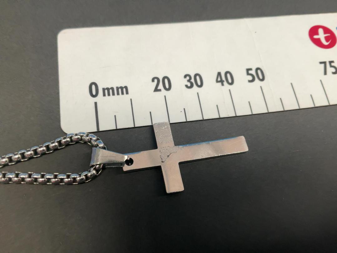 Photo '6' of Mens Cross Chain Necklace Photo '6' of Mens Cross Chain Necklace