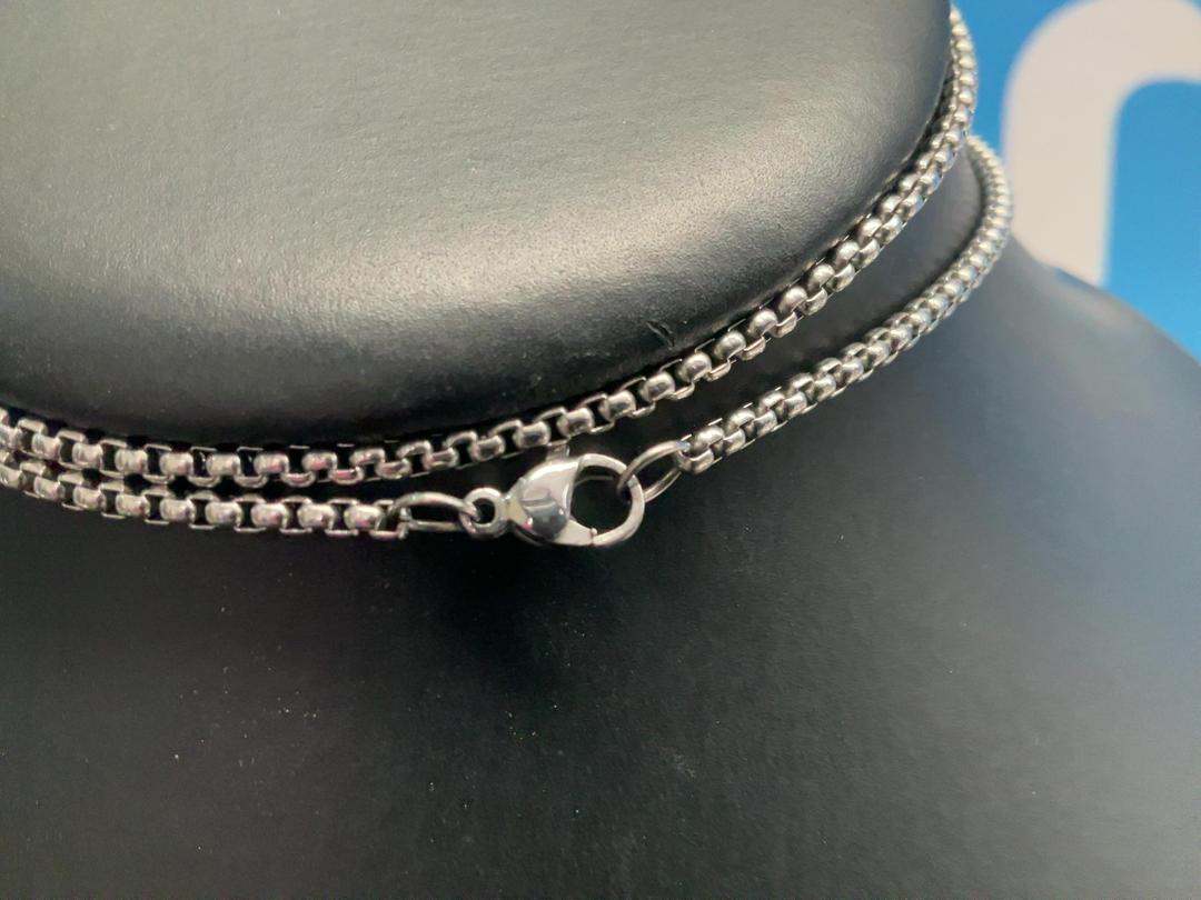Photo '4' of Black Pendant Chain Necklace Photo '4' of Black Pendant Chain Necklace