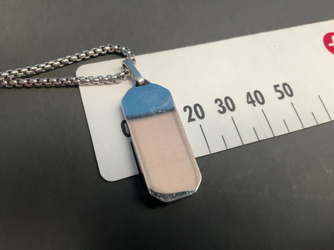 Photo '7' of Black Pendant Chain Necklace Photo '7' of Black Pendant Chain Necklace