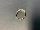 Thumbnail '4' of 9CT Gold Ring w/ Red and Diamond Stones - 375 PALL