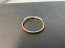 Thumbnail '8' of 9CT Gold Ring w/ Red and Diamond Stones - 375 PALL