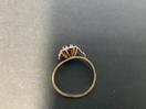 Thumbnail '6' of 10CT Gold Ring w/ Red Stone - CR MHJ 417