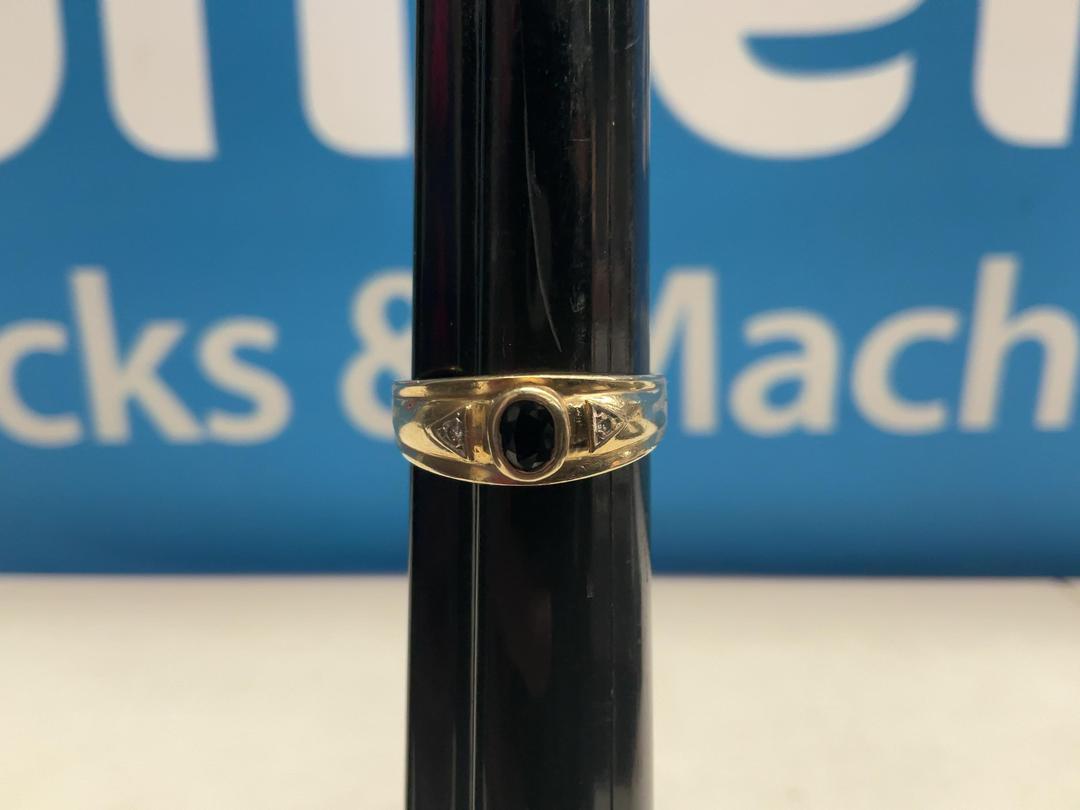 Photo '5' of 9CT Gold Band w/ Stones Photo '5' of 9CT Gold Band w/ Stones