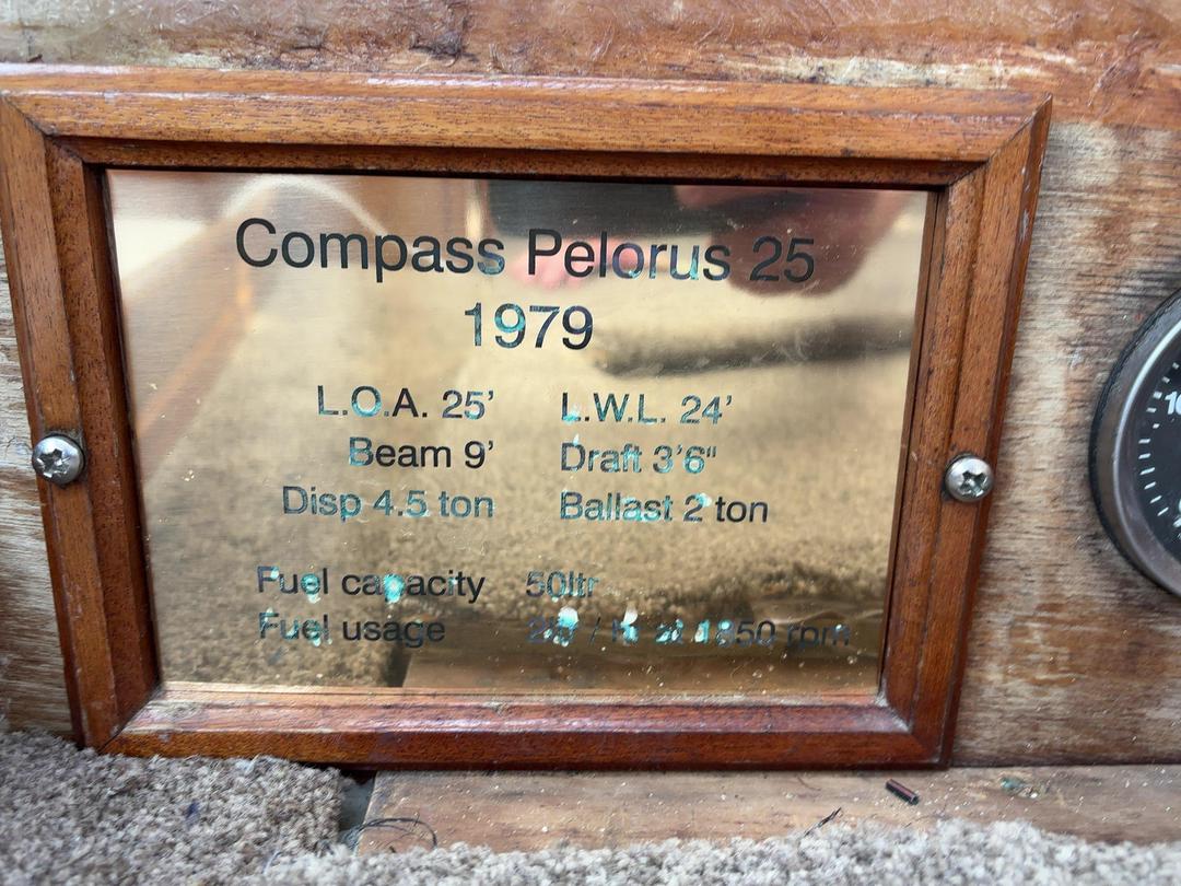 Photo '14' of 1979 Compass Pelorus 25 - Damaged Photo '14' of 1979 Compass Pelorus 25 - Damaged