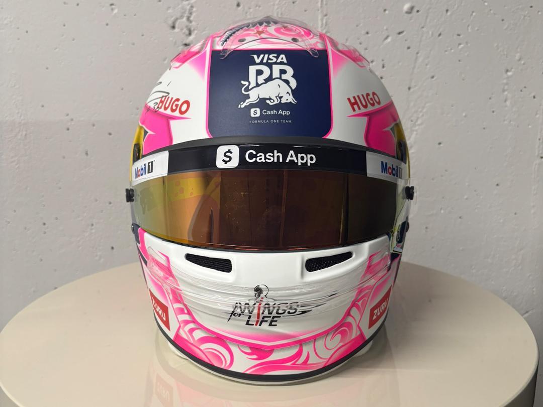 Photo '3' of Signed Liam Lawson 2025 Replica F1 Helmet Photo '3' of Signed Liam Lawson 2025 Replica F1 Helmet