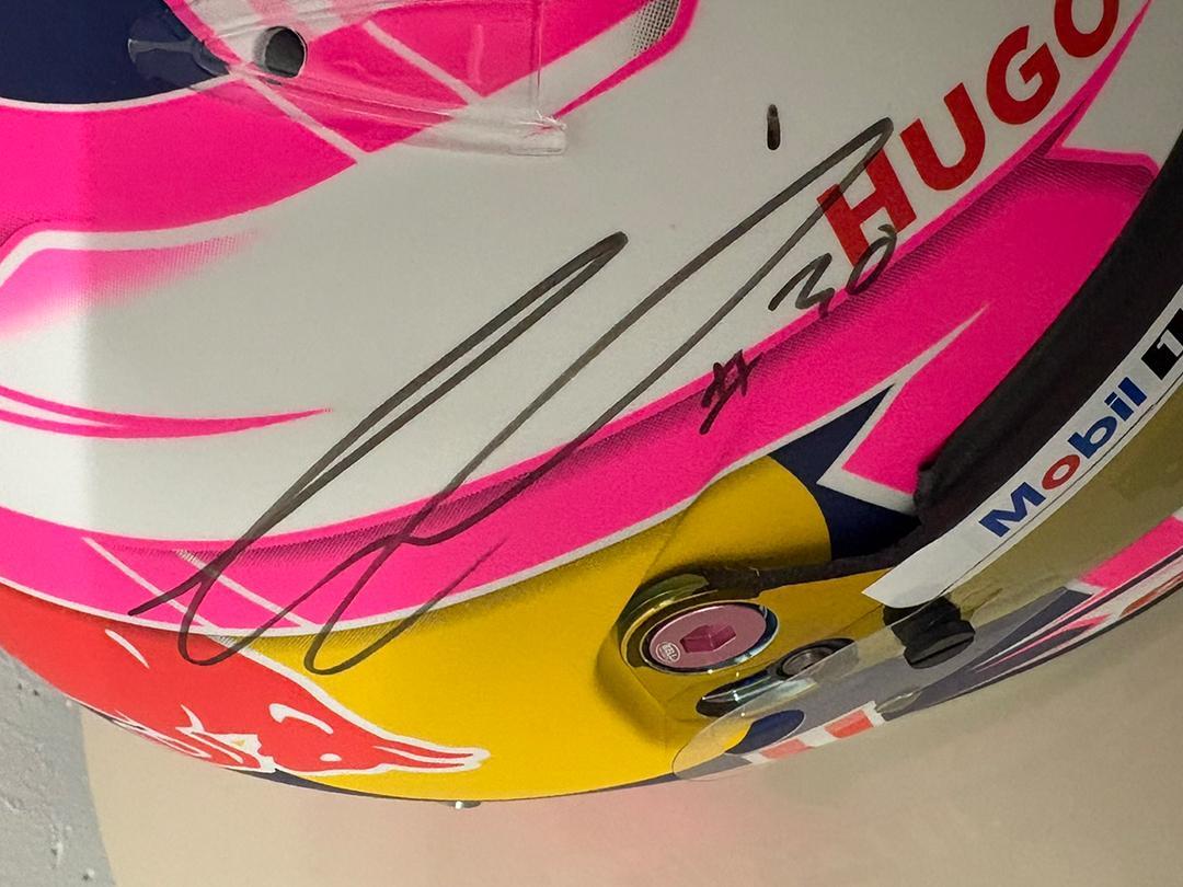 Photo '10' of Signed Liam Lawson 2025 Replica F1 Helmet Photo '10' of Signed Liam Lawson 2025 Replica F1 Helmet